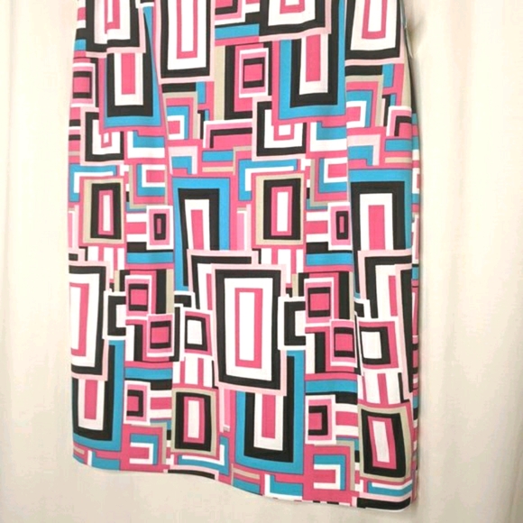 Kasper Tutu Pink Color Block Pencil Skirt (NWT) - Picture 4 of 7